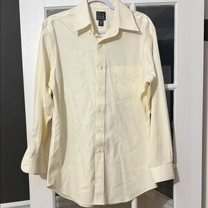 Jos. A. Banks Men's Cream Dress Shirt